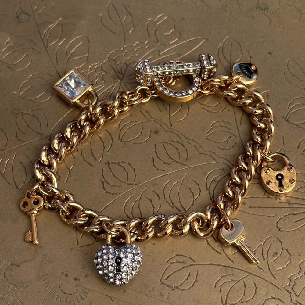 Rare Vintage Juicy Couture Charm Bracelet, LIKE NEW!